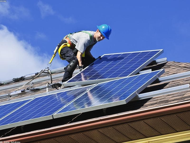 Solar PV installation